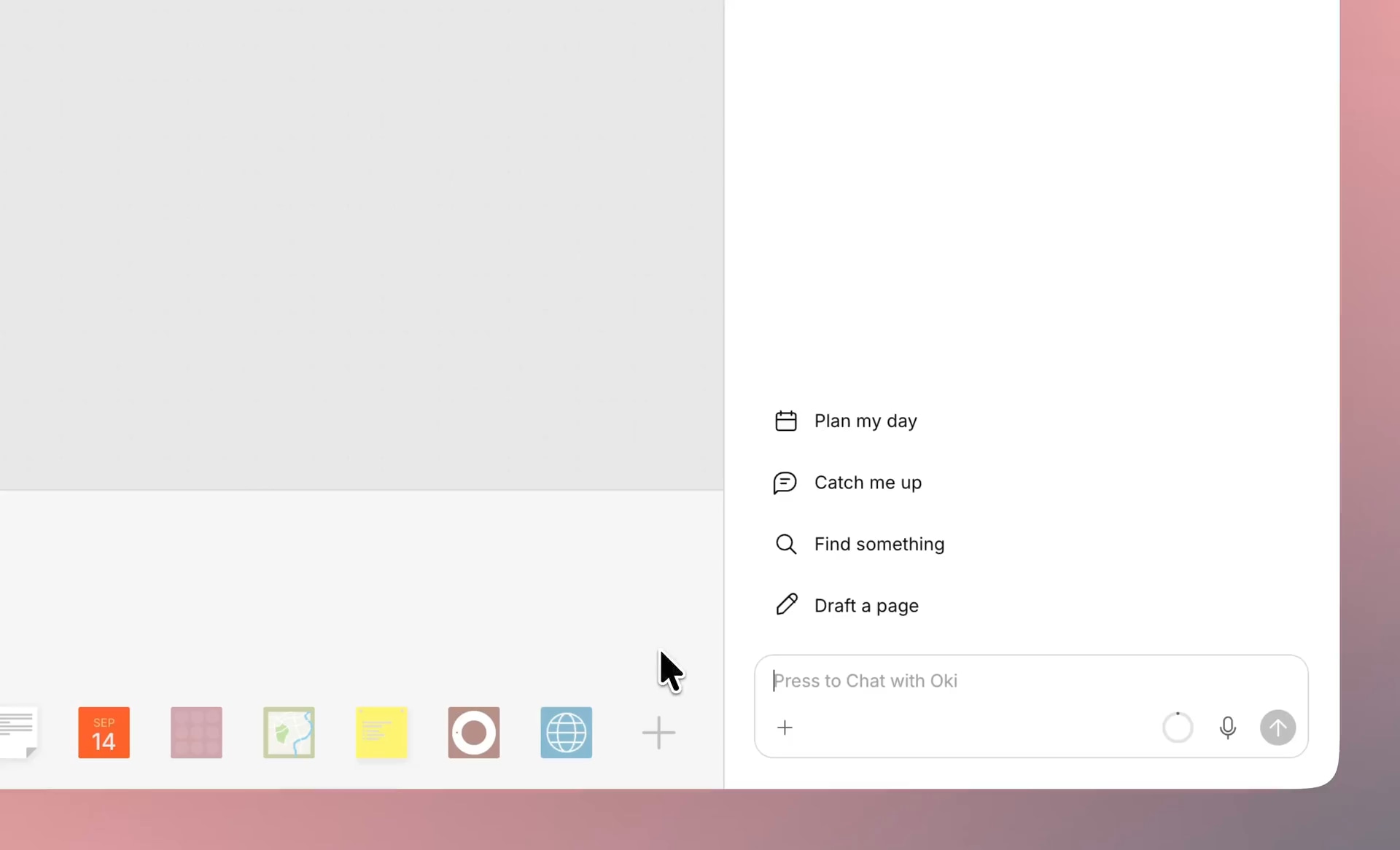 Oki finding saved moments and details across your library.
